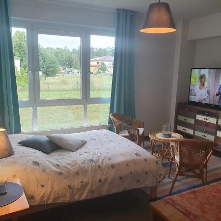 Apartment Zum Strand Wendisch Rietz Exterior foto